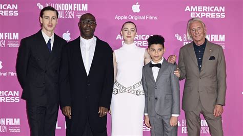 Saoirse Ronan and Harris Dickinson at BFI London Film 